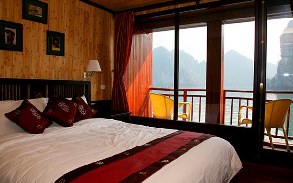A room on Jasmine Cruise Halong Bay