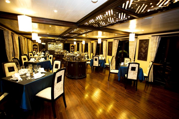 Dining Room of Paradise Cruise