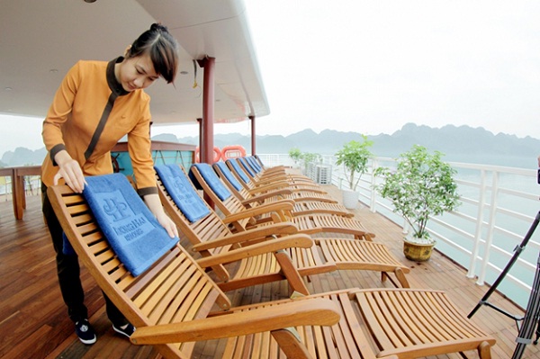 Sundeck of Huong Hai Sealife