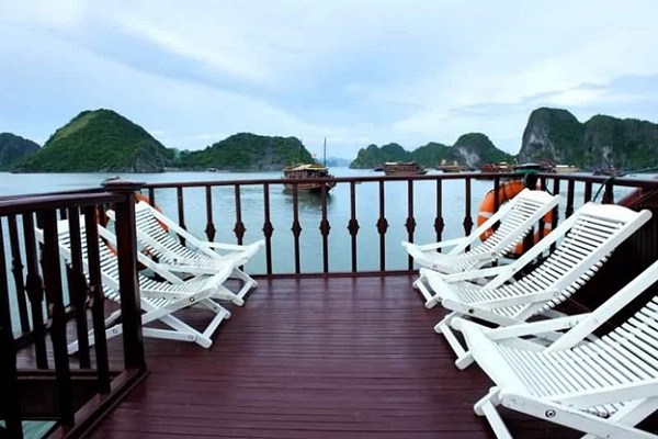 The sun deck