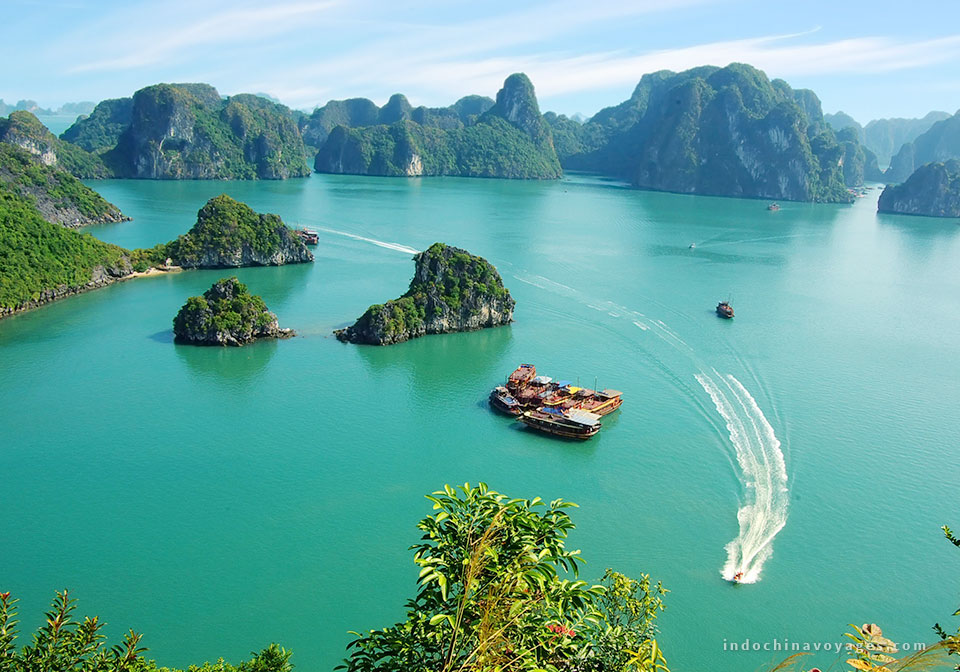 Amazing view of Halong Bay