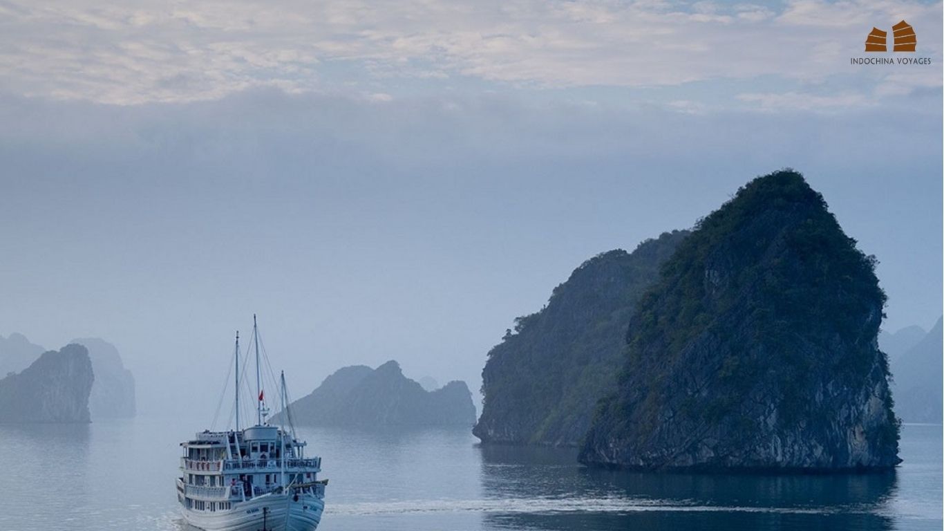 Halong bay in winter