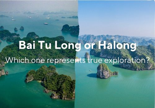 Bai Tu Long Bay or Halong Bay