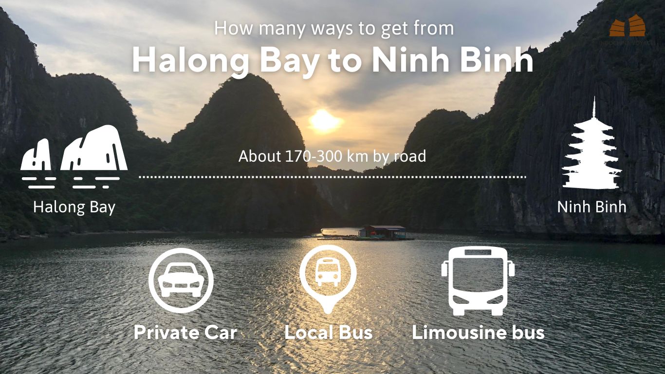 Ways from Halong Bay to Ninh Binh