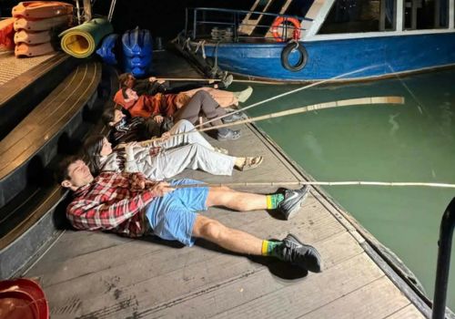 Funny Squid fishing