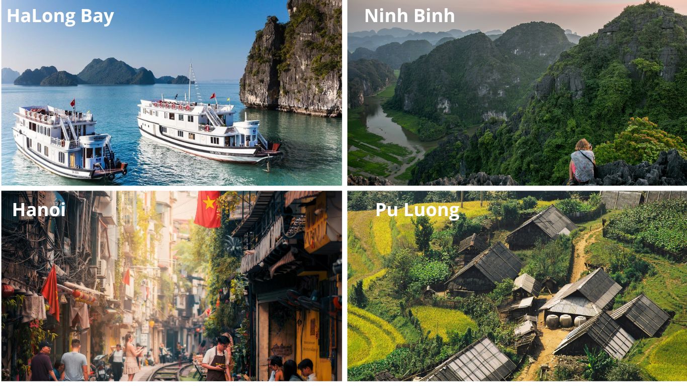 Halong Bay, Hanoi, Ninh Binh, Pu Luong, Vietnam's Natural and Cultural Tapestry