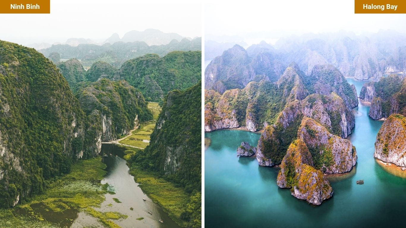 Ninh Binh and Halong Bay